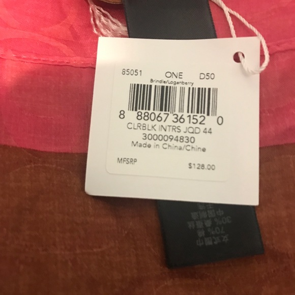 Coach scarf/wrap - Picture 2 of 5